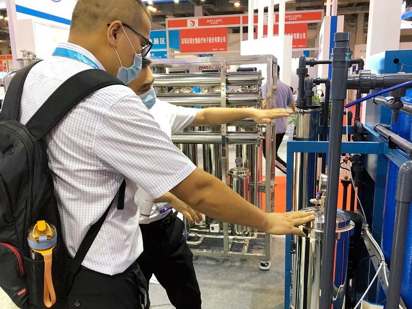 水思源——頂尖工藝吸引國內外目光，高端展品現(xiàn)場成交（CMEH展盛況）